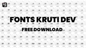 Read more about the article Download All Kruti Dev Hindi Fonts ( कृति देव )