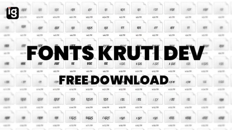 Download All Kruti Dev Hindi Fonts ( कृति देव )