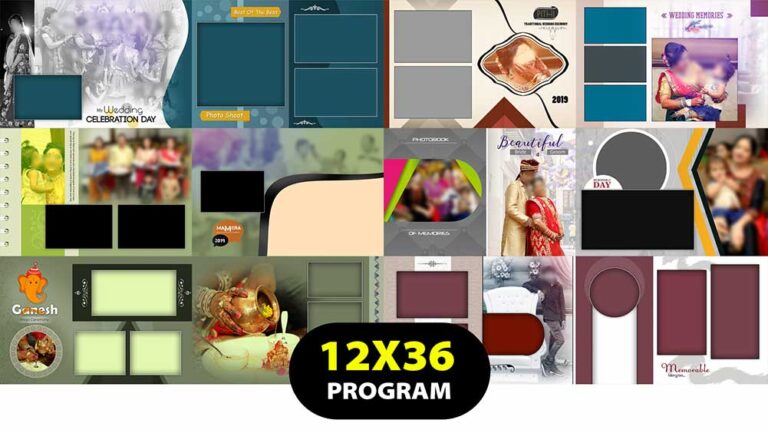 20 PSD | INDIAN WEDDING ALBUM TEMPLATES FREE DOWNLOAD