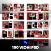 Thamb Vidhi 100 WEDDING ALBUM 12X36 VIDHI PSD | ALL PROGRAM PSD