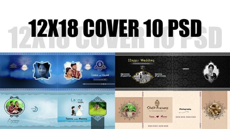 12X18 ALBUM COVER PSD FREE DOWNLOAD | KARIZMA ALBUM DESIGN PSD 12X18