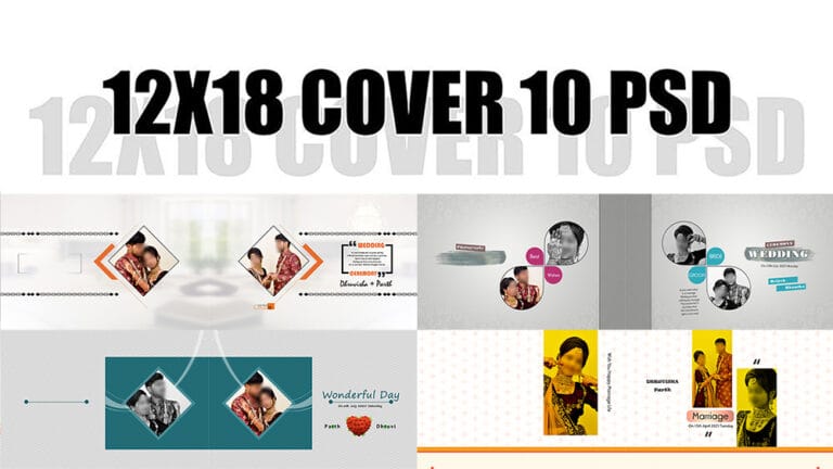 12X18 ALBUM COVER PSD FREE DOWNLOAD | KARIZMA ALBUM DESIGN PSD 12X18