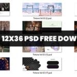20 PSD | PRE WEDDING ALBUM DESIGN PSD FREE DOWNLOAD 12X36