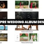 20 PSD | PRE WEDDING ALBUM DESIGN PSD FREE DOWNLOAD 12X36