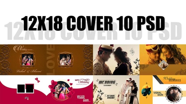 12X18 ALBUM COVER PSD FREE DOWNLOAD | KARIZMA ALBUM DESIGN PSD 12X18