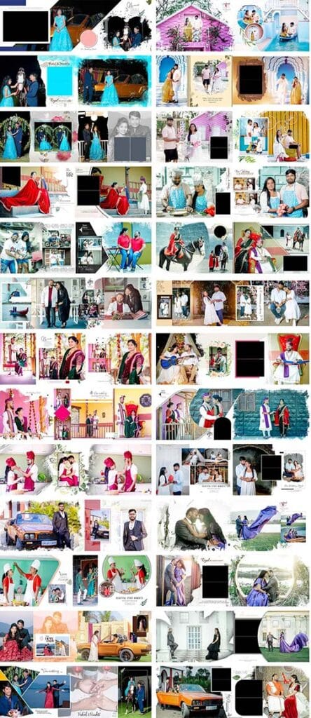 100 MARATHI WEDDING ALBUM PSD DOWNLOAD