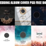 12X18 WEDDING ALBUM COVER PSD FREE DOWNLOAD