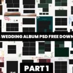 15X24 WEDDING ALBUM PSD FREE DOWNLOAD