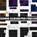 15X24 WEDDING ALBUM PSD FREE DOWNLOAD