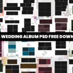 15X24 WEDDING ALBUM PSD FREE DOWNLOAD