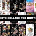 30 PHOTO COLLAGE TEMPLATES – EDITABLE & PSD DESIGNS DOWNLOAD