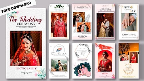 WEDDING INSTAGRAM POST PSD FREE DOWNLOAD | IMGGEAR.COM