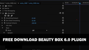 Read more about the article Beauty Box Plugin Premiere Pro Free Download For Download For Lifetime