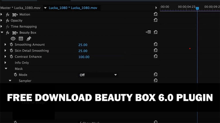 Beauty Box Plugin Premiere Pro Free Download For Download For Lifetime