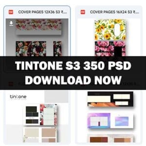 NEW WEDDING ALBUM PSD 2025 | TINTONE S3 350 PSD DOWNLOAD