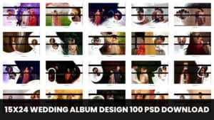 Read more about the article 15X24 WEDDING ALBUM DESIGN 100 PSD DOWNLOAD