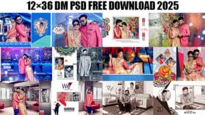Read more about the article Wedding Album Design PSD Free Download 12×36 Zip