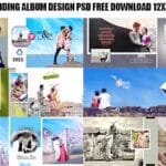 Pre Wedding Album Design PSD Free Download 12×36 2025