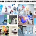 Pre Wedding Album Design 12×36 Sheet Download