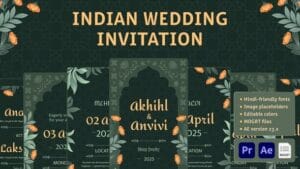 Read more about the article AFTER EFFECTS WEDDING INVITATION PROJECT FREE DOWNLOAD