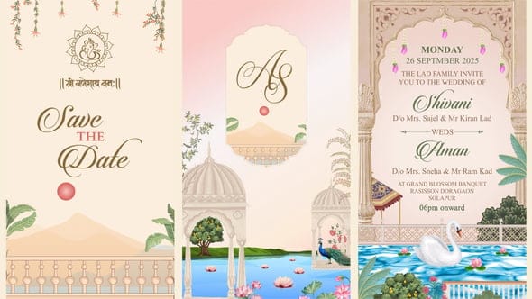 Read more about the article AFTER EFFECTS WEDDING INVITATION PROJECT FREE DOWNLOAD