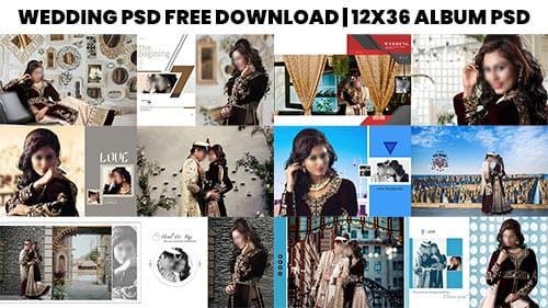 Read more about the article Wedding Psd Free Download | 12×36 Album Psd