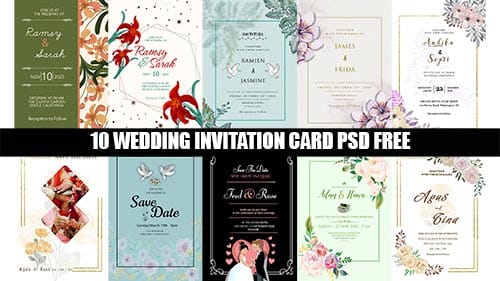 You are currently viewing Wedding Invitation Card PSD Free Download