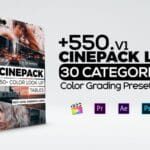 Cinepacks – Lut Color Correction Presets 23449210 Free Download
