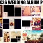 12X36 Wedding Album PSD Free Download | Premium Album Templates