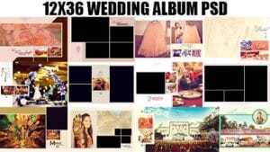 Read more about the article 12X36 Wedding Album PSD Free Download | Premium Album Templates