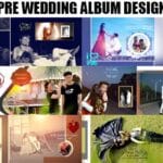 Pre Wedding Album Design 12×36 Sheet Free PSD Download