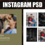 Wedding Instagram Post PSD Free Download | Editable Templates 2025