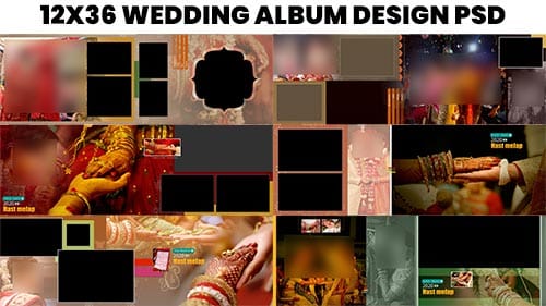 You are currently viewing Free Editable 12×36 Album PSD for Wedding – Canvera & Indian Styles