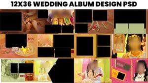 Read more about the article Free 12×36 PSD Wedding Album Templates – Editable Canvera Album Designs