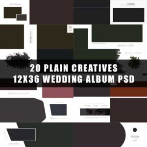 Plain Creatives: 12x36 Wedding Album PSD Design Pack 2026 | New Dm PSD Templates Plain Creatives: 12x36 Wedding Album PSD Design Pack 2026 | New Dm PSD Templates