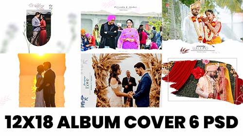 Wedding Album Cover Design PSD: The Ultimate Collection for Professional Photographers