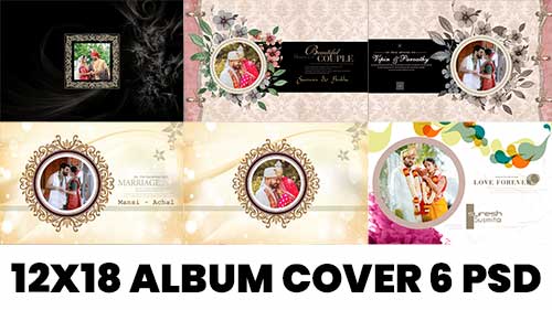 12x18 Album Cover PSD Free Download 2022: Classic Designs That Never Age