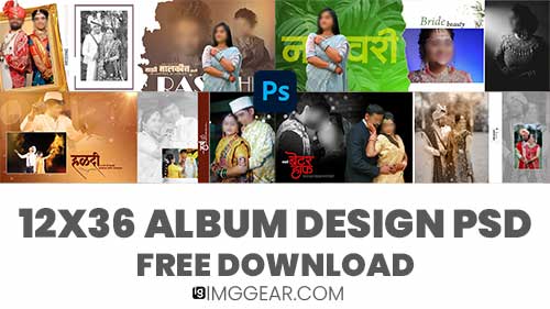 Download Premium Marathi Wedding Album Design PSD Free