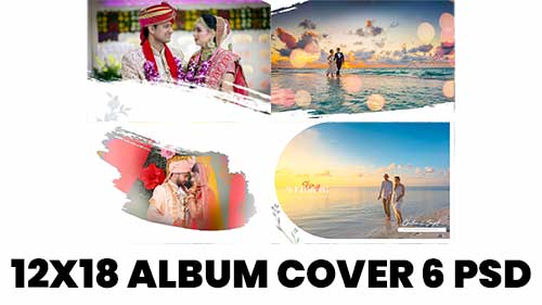 Wedding Album Front Page Design PSD: Making a Lasting First Impression
