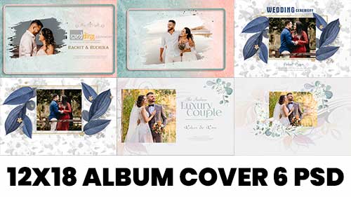 Professional 12x18 Cover Page PSD Assets for Studio Owners