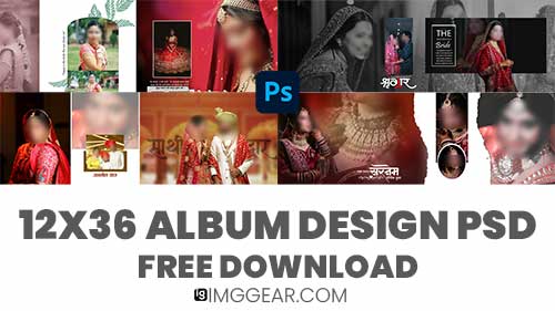 Top Wedding Album Design PSD Free Download