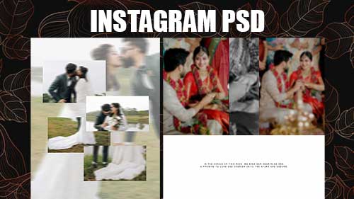 Editable Free Instagram Post PSD Template Download 2025