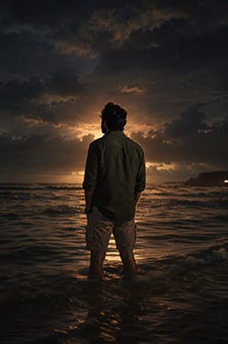 AESTHETIC SUNSET BEACH AI PHOTO EDITING CHATGPT PROMPT 2026