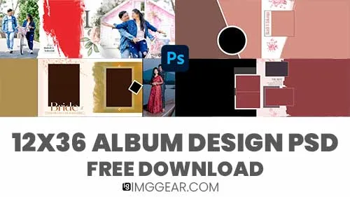 Read more about the article Free Download Premium Wedding Album Design 12×36 PSD