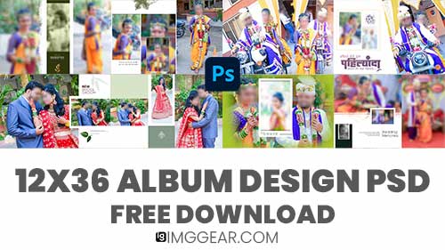 Download Latest PSD King 12x36 Wedding Album Sheets