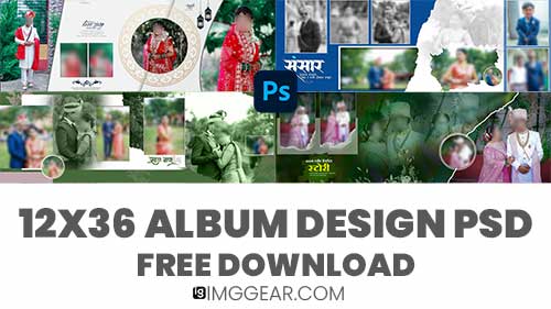 Best 12x36 Album Design PSD For Indian Weddings