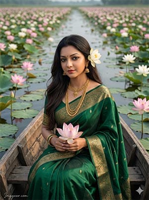 Google Gemini AI Saree Photo Prompt