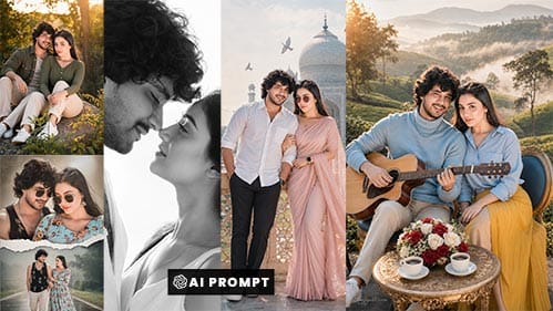 ChatGPT Couple Photo Editing Prompts Free | Couple Prompt ChatGPT Indian