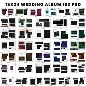 Download 15x24 Wedding Album 160 PSD Bundle Download 15x24 Wedding Album 160 PSD Bundle
