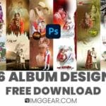 Download Beautiful Engagement Album PSD Templates Free